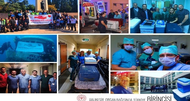 Balıkesir organ bağışında Türkiye birincisi
