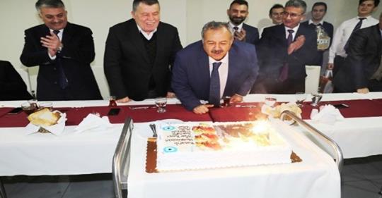 Başkan Uysal, doğum gününü Yargıtay Başkanı Cirit ile kutladı