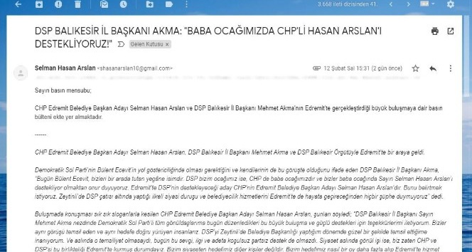 CHP’li aday yalan haber üreterek halkı yanıltmaya çalıştı