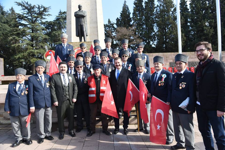 Atatürk’ün Balıkesir’e gelişinin 96’ncı yılı kutlandı