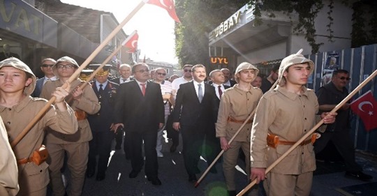 Milli Mücadelenin 100’üncü yılında Balıkesir’den Ankara’ya bayrak