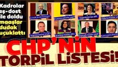 İşte CHP’li belediyelerin torpil listesi!