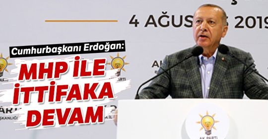 Cumhurbaşkanı Erdoğan: Birlikte yeni reformlara imza atacağız