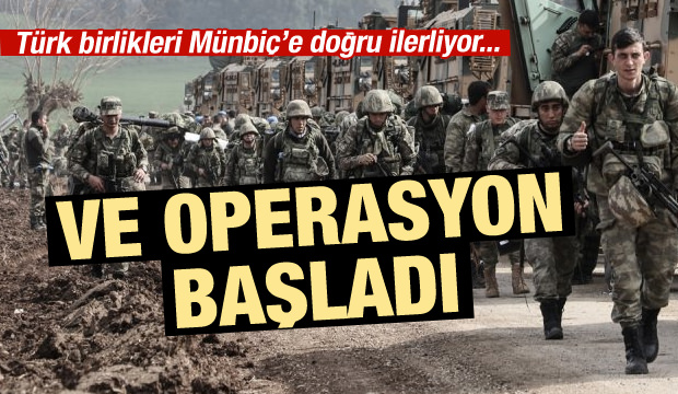 Operasyon başladı: Türk askeri sınırı geçti!