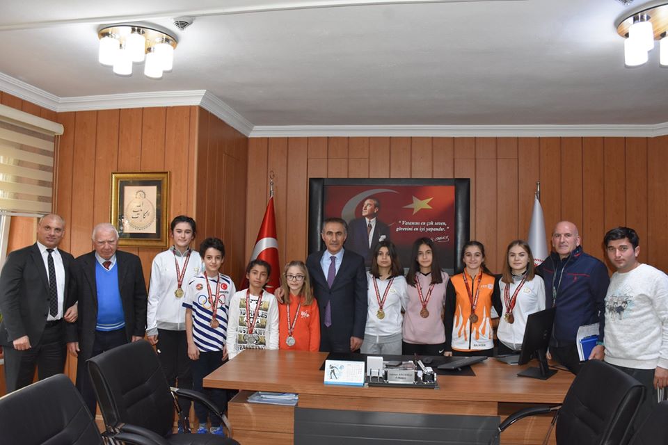 U14-U16 Salon Atletizm Türkiye Şampiyonasında derece elde eden sporcular