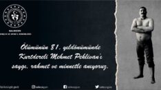 Kurtdereli Mehmet Pehlivan’ı vefatının 81. yıldönümünde saygı, rahmet ve minnetle anıyoruz.