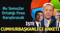 Optimar’ın son seçim anketi: Erdoğan mı, Yavaş mı, İmamoğlu mu ?