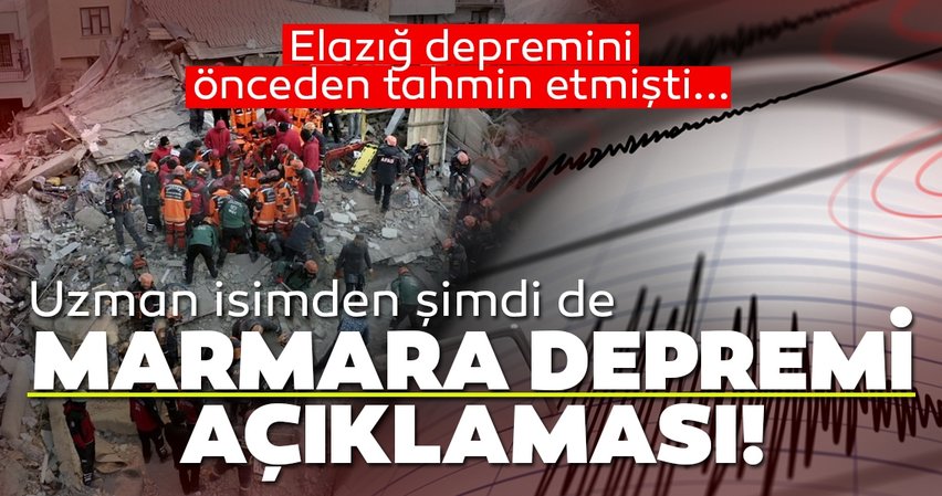 Marmara depremi “Geliyorum” diyor…