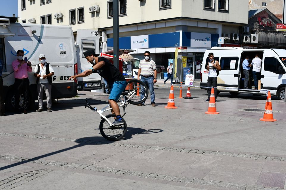 Dünya Dağ Bisikleti Maraton Şampiyonası’nın tanıtım programı Balıkesirde gerçekleştirildi.