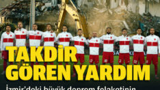 Futbolculardan İzmir’deki depremzedeler için takdir gören yardım