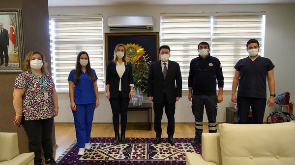 Türkiye Sağlık İşçileri Sendikası Altıeylül’ü ziyaret etti