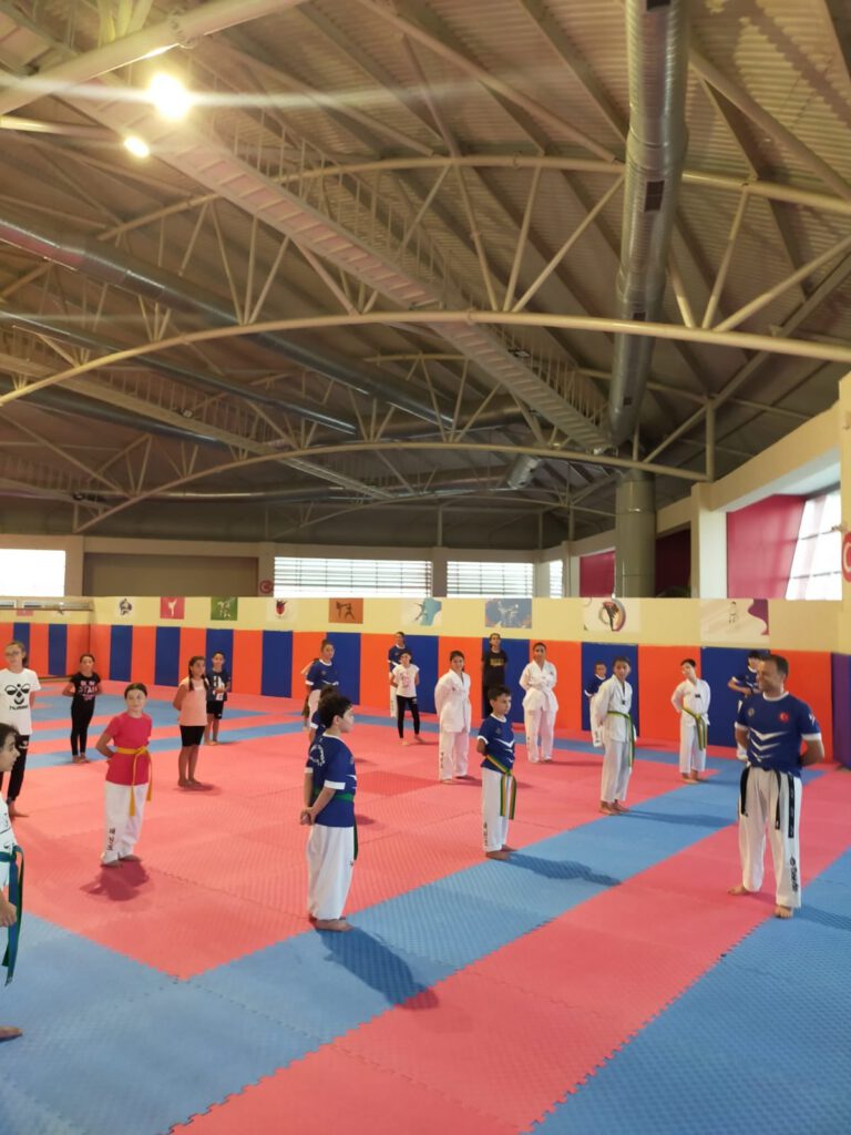 Taekwondo branşındaki çalışmalar devam ediyor.