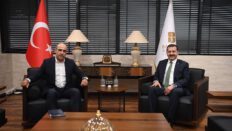 CHP Balıkesir Milletvekili Fikret Şahin Başkan YILMAZ’ı ziyaret etti