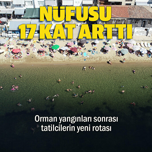 Tatilcilerin yeni rotası Balıkesir Marmara İlçesi  : Bölgenin nüfusu 17 kat arttı