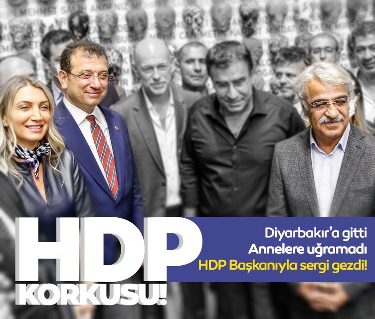 Diyarbakır’da annelere değil HDP’ye giden İmamoğlu’na tepki