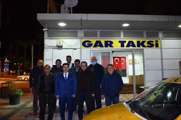 6 Eylül Belediye Başkanı Hasan AVCI dün akşam Gar Taksi’ye misafir oldu