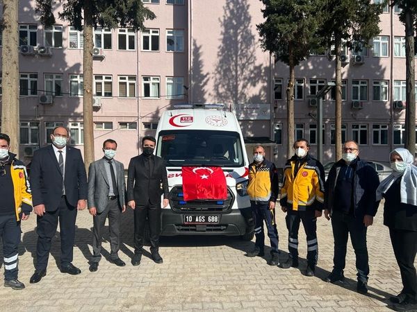 Sağlık Bakanlığı tarafından, Balıkesir’e iki adet Ambulans tahsis edildi.