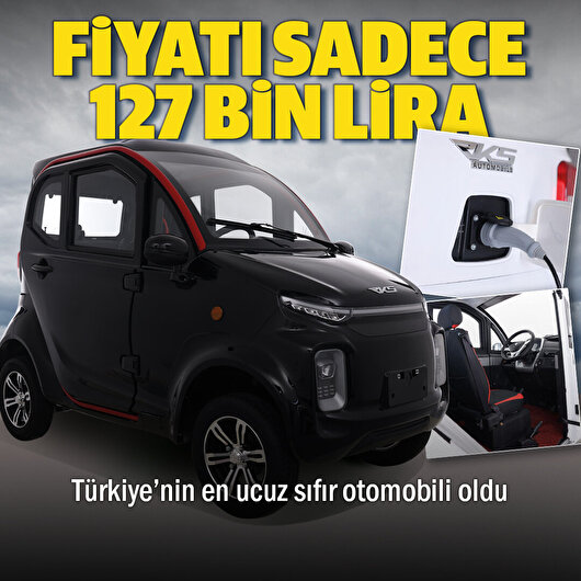 Türkiye’nin en ucuz sıfır otomobili: Fiyatı sadece 127 bin lira