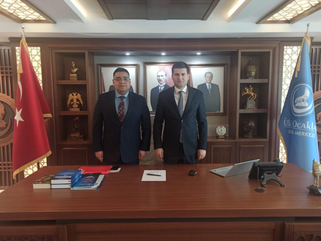Başkan ÇALIŞKAN Genel Başkan Ahmet Yiğit YILDIRIM ‘ı makamında ziyaret etti.