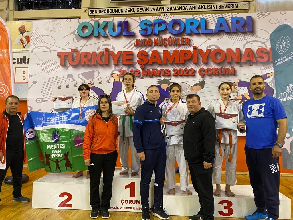 Okul Sporları Küçükler Türkiye Judo Şampiyonasına Balıkesir damga vurdu