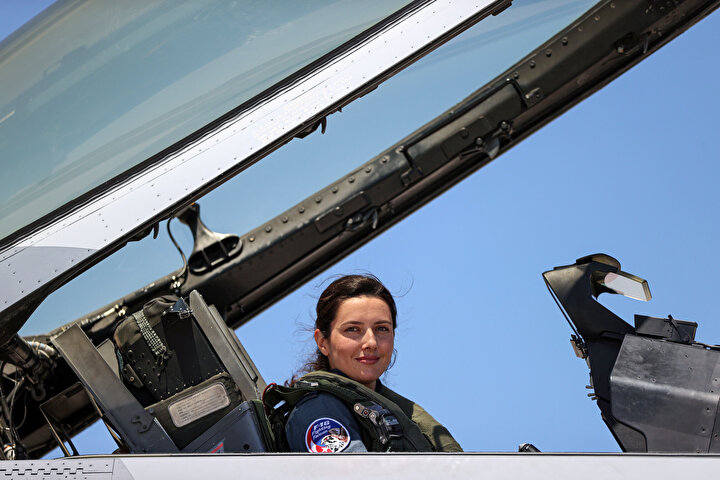 “Savaşan Şahin” in kadın pilotu Bandırma’daki 161. Filo’da görev yapıyor