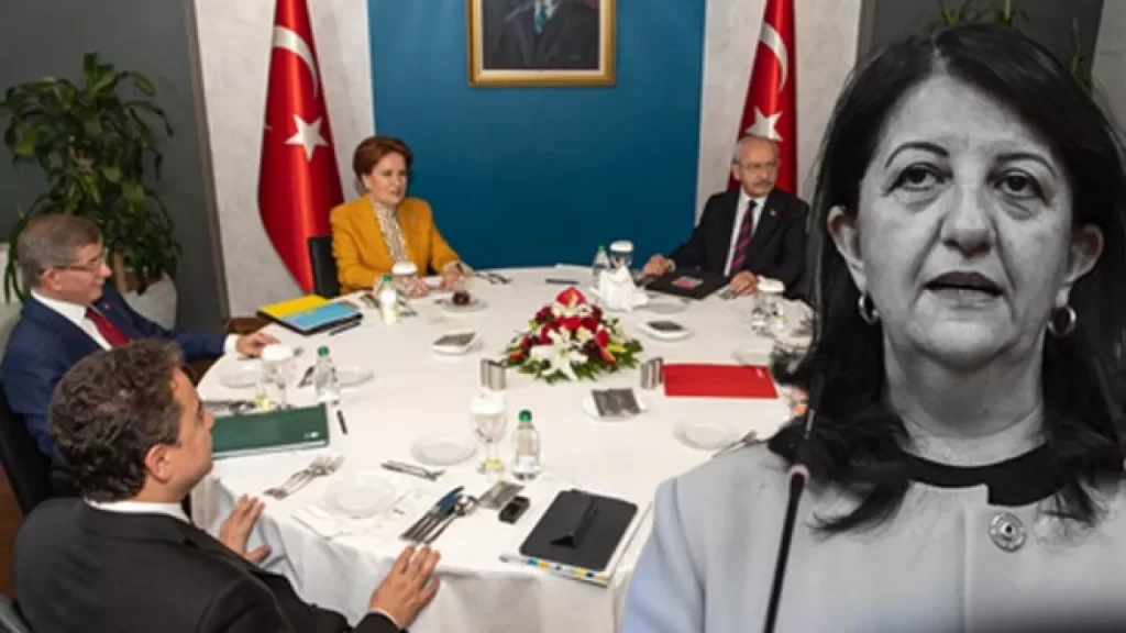 6’lı masanın adayını HDP belirliyor! Akşener’e veto! Akıllarda o isim var