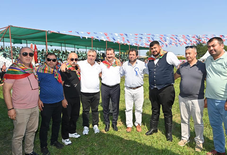Başkan Yücel YILMAZ Bursa’da düzenlenen 14.Softaoğlu Mehmed Pehlivan Yağlı Güreşleri’ne KATILDI