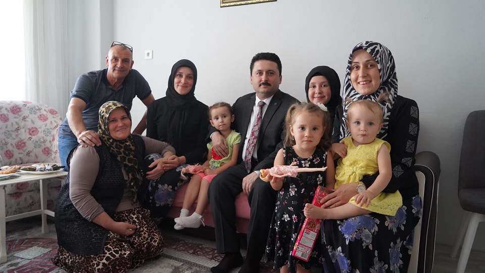 Başkan  Hasan AVCI’da ev ziyaretleri