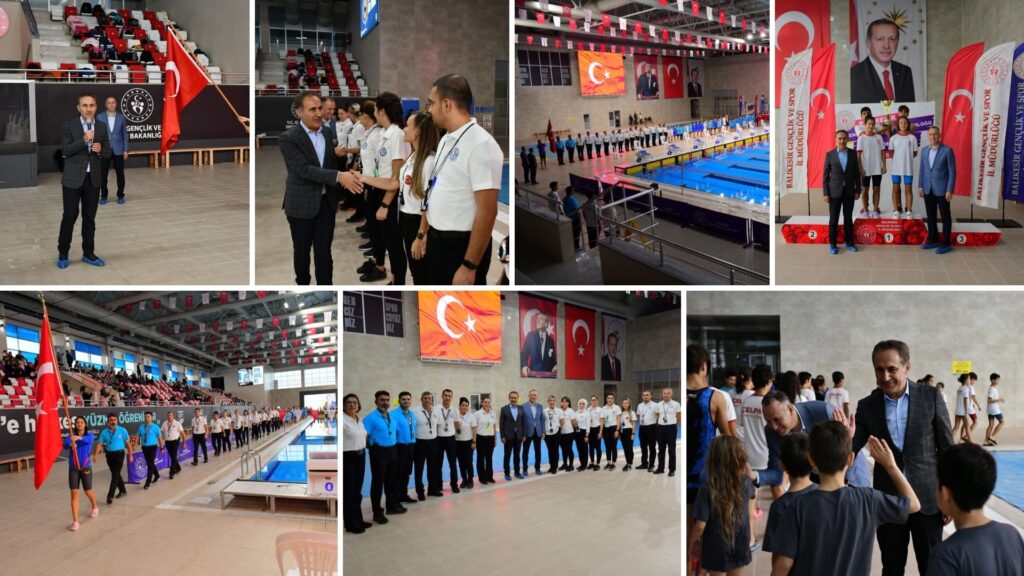 29 Ekim Cumhuriyet Bayramı Yüzme Şenliği açılış töreni Olimpik Yüzme Havuzumuzda gerçekleştirildi