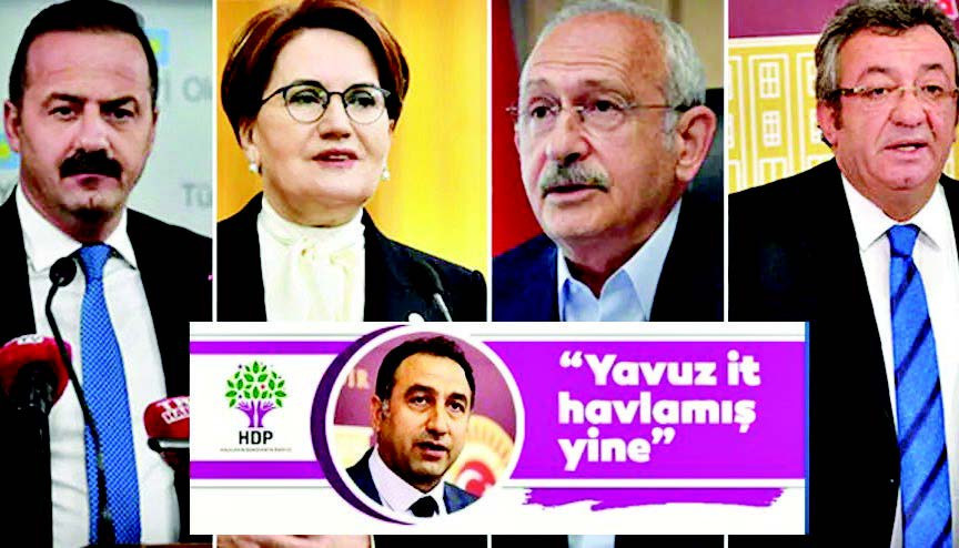 HDP paçasından, CHP kulağından tuttu