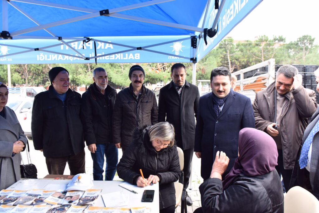 Altıeylül Belediye Başkanı Hasan AVCI’dan esnaf ziyareti