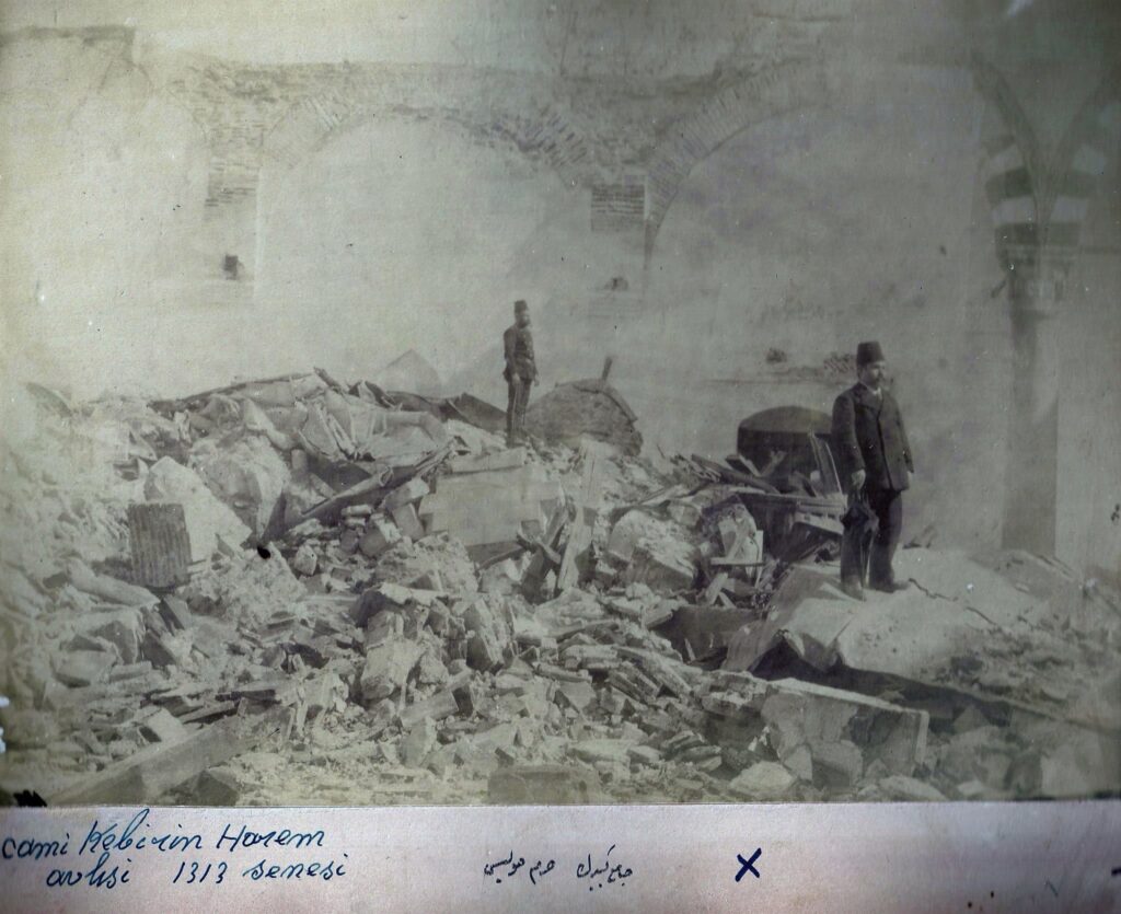 1897 Balıkesir büyük depremi sonrası