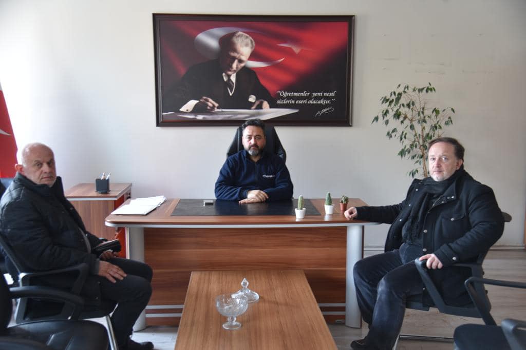 Karesi Belediye Başkanı Dinçer ORKAN Elbistan Belediye Başkanı Mehmet Gürbüz ile bir araya geldi.