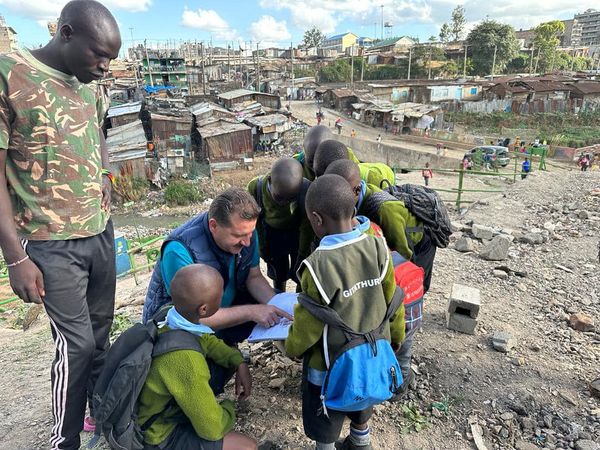 Başkan Yücel Yılmaz Kenya Kibera bölgesinde