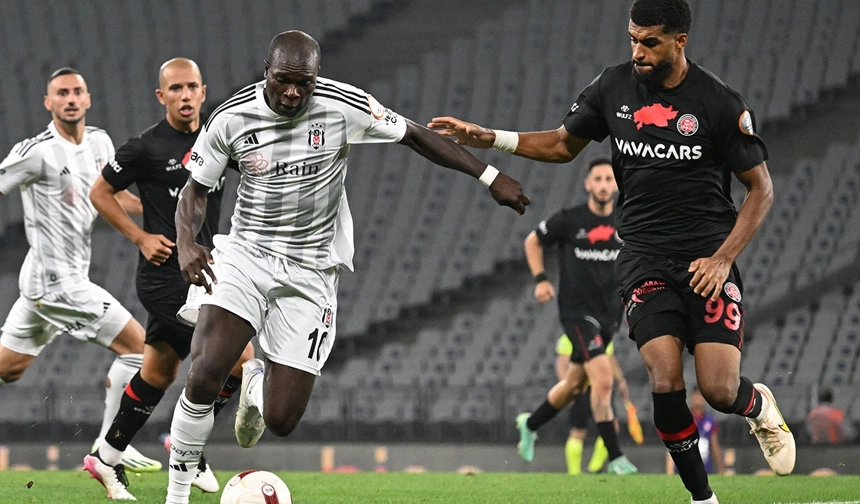 Beşiktaş sezonu 3 puanla açtı