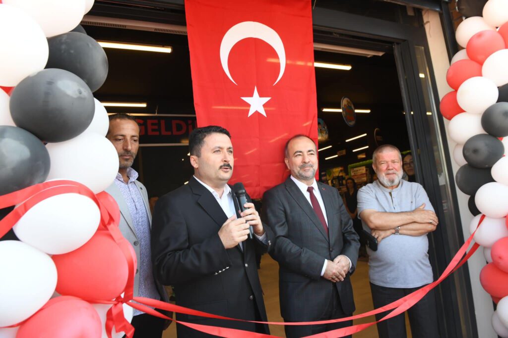 Başkan AVCI Gross On Market’in ikinci şubesinin açılışını gerçekleştirdi