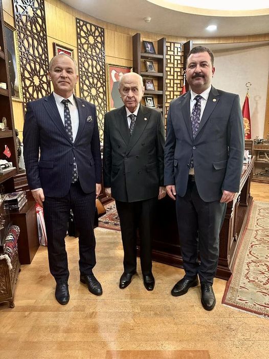 Balıkesir MHP İl Başkanı Niyazi Tunç Dr. Devlet BAHÇELİ’yi ziyaret etti