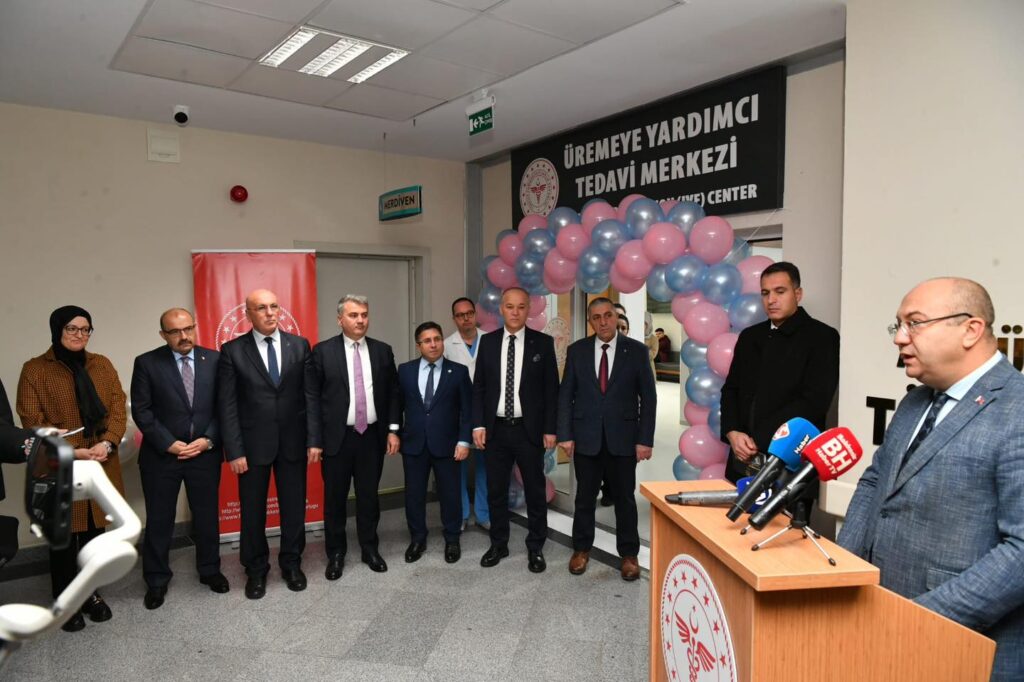 Vali İsmail Ustaoğlu Atatürk Şehir Hastanesi Üremeye Yardımcı Tedavi Merkezi Açılış Töreni’ne katıldı