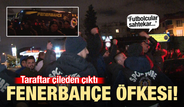 Fenerbahçe taraftarını zor zapt ettiler!