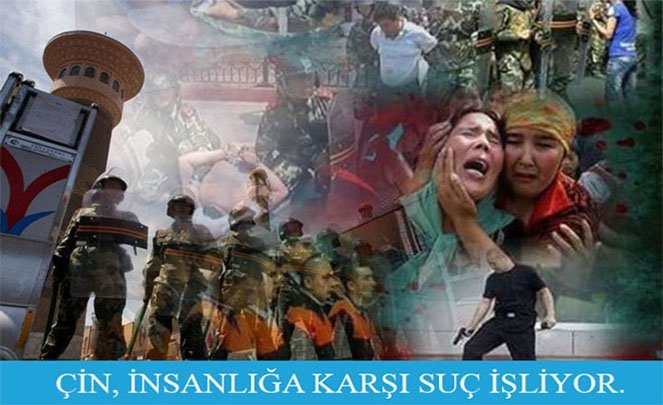 Doğu Türkistan, Türklerin ana yurdu.  Doğu Türkistan kan ağlıyor, işgal ve zulüm altında…