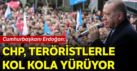 Erdoğan: Dörtlü çete bir araya geldi