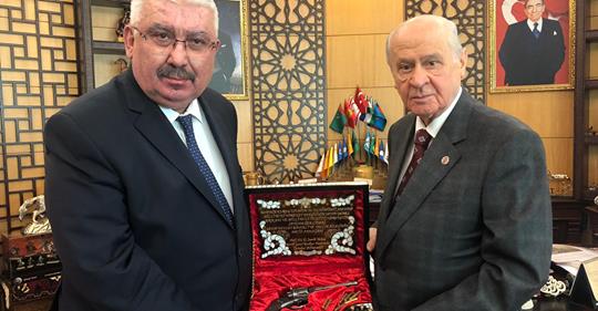 MHP lideri Devlet Bahçeli’ye 121 yıllık hediye