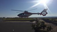 Ambulans helikopter acil vakayı başkente yetiştirdi