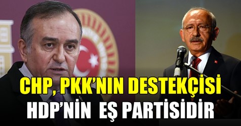CHP, PKK’nın destekçisi HDP’nin eş partisidir
