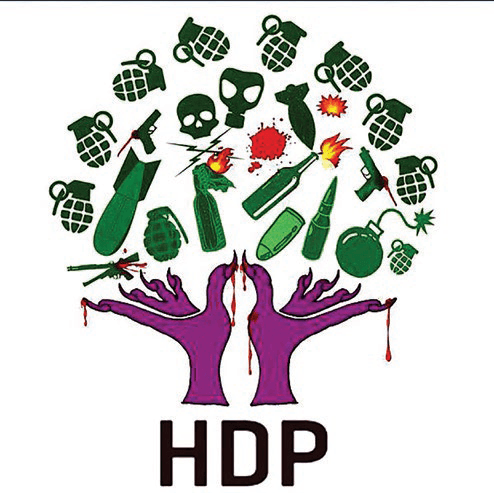 HDP’ye verilen her kuruş, PKK’ya destektir!
