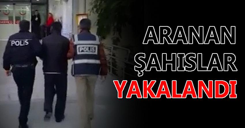 Balıkesir’de polis 21 aranan şahsı yakaladı.