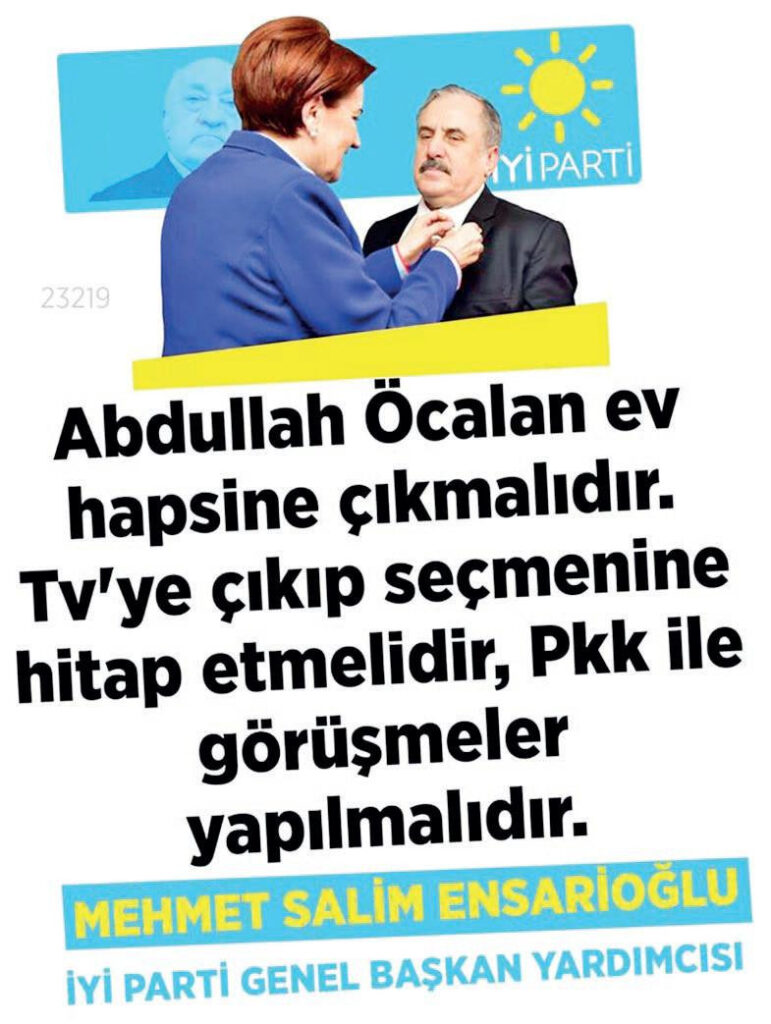 Öcalan’ın mektubu ve heval ablanın MHP hezeyanları!