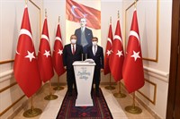Bursa Valisi Yakup Canbolat Vali Hasan ŞILDAK’ı Ziyaret Etti