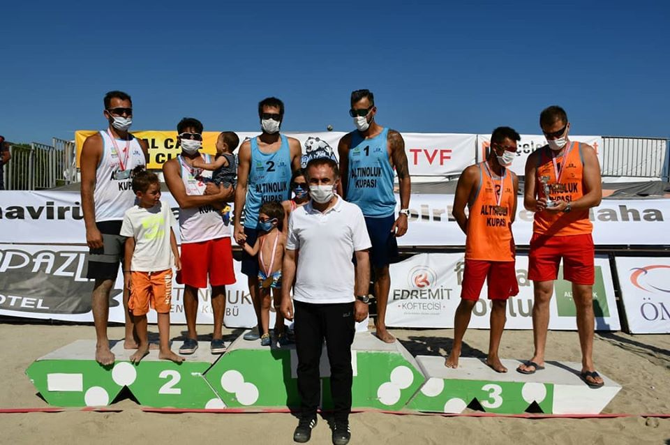 Türkiye Voleybol Federasyonu Pro Beach Tour’un ilk ayağı olan Altınoluk kupası oynanandı
