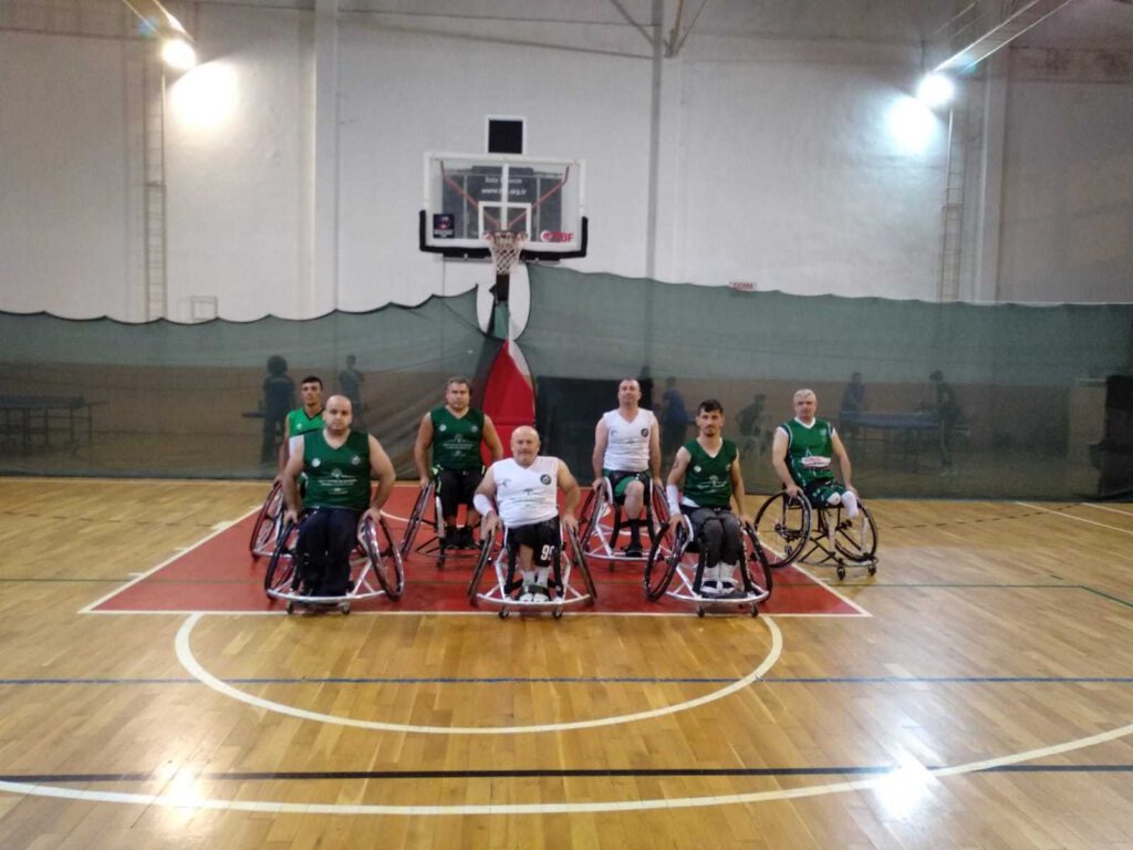 Tekerlekli Sandalye Basketbol takımı